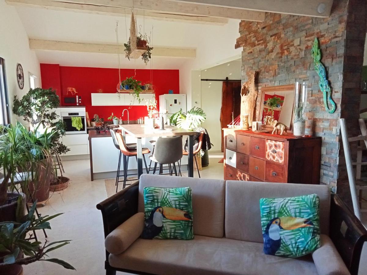 Logement De Charme Avec Piscine Et Jacuzzi Carnoules  Exterior photo